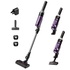 Aspirator vertical Rowenta X-Nano RH1128 ultralight 2-in-1 gri-violet