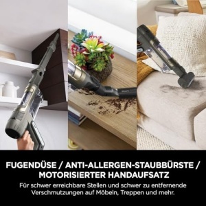 Aspirator vertical Shark PowerDetect IP3225EUT fara fir 70 min autonomie Auto-Clean pentru par de animale si alergeni - Img 14