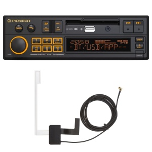 Autoradio Pioneer SXT-C10PS, 1-DIN, Bluetooth, DAB, RGB