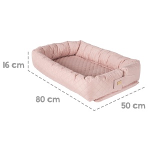 Babynest 3 in 1 roba Style, margini detasabile, rozmov, 0-6 luni - Img 5