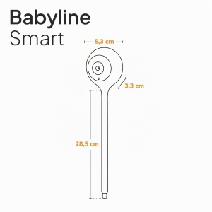 Babyphone Lionelo Babyline Smart cu camera Wi-Fi, comunicare bidirectionala, senzori temperatura - Img 8