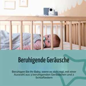 Babyphone Tommee Tippee Dreamview cu camera HD, 5 inch, 250 m - Img 5