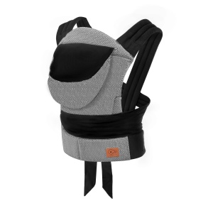Babytrage Ergonomica Kindekraft ADOREE, 3-20 kg, 2 Tragemodi, Gri - Img 1