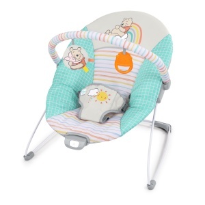 Balansoar pentru bebelusi Disney Baby Winnie Puuh Hunny Hues, cu vibratii, unisex, 0-6 luni