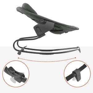 Balansoar si Suport pentru Incepatori Hauck Alpha Bouncer Premium Gri Inchis - Img 6