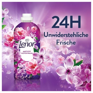 Balsam de rufe Lenor Amethyst Blutentraum, 12 x 38 spalari, cu parfum de flori - Img 3