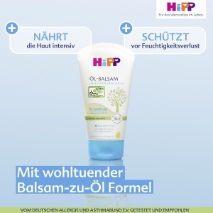 Balsam hidratant HiPP 150 ml, fara parfum, hypoalergenic, pentru piele sensibila - Img 6