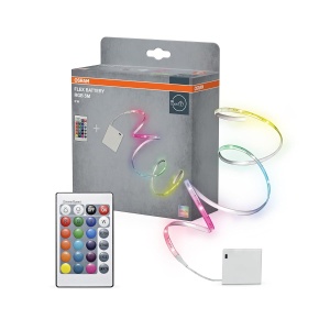 Banda LED Osram 5m RGB cu Telecomanda, Dimabila, IP20, Flexibila