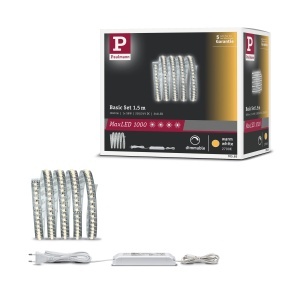 Banda LED Paulmann 705.85, 18W, Argintie, Extensibila pana la 4.2m