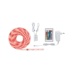 Banda LED Paulmann 78978 SimpLED, 5 m, 20W, RGB, cu alimentare inclusa - Img 4