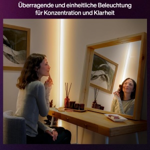 Banda LED Philips Hue OmniGlow 3m, 2700 lm, iluminare flexibila, control prin aplicatie - Img 5