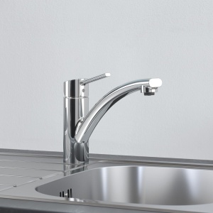 Baterie bucatarie Grohe Swift 30358000 crom pivotare 140deg montaj rapid - Img 8