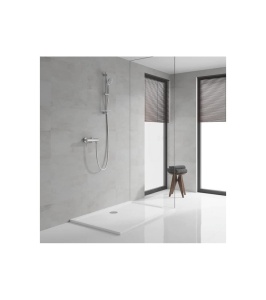 Baterie de baie GROHE Essence, cu limitator de temperatura si crom lucios - Img 2