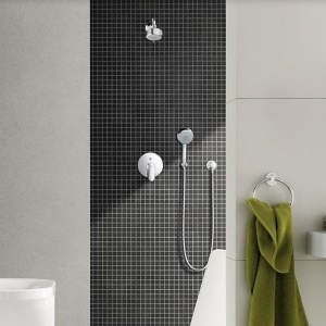 Baterie de cada Grohe Eurosmart 24045000, crom, design cosmopolit, 27 lmin - Img 4