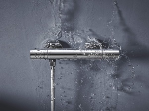 Baterie de dus termostatica GROHE Grohtherm 800, crom, cu protectie la 38C - Img 2