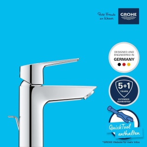 Baterie lavoar GROHE Start 24209002 crom economisire apa instalare rapida - Img 3