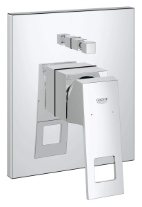 Baterie pentru cada GROHE Eurocube, crom, 46 mm, cu montaj rapid