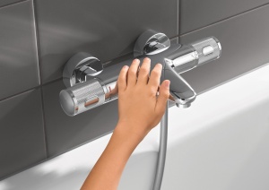Baterie termostatata GROHE Precision Feel 34788000 crom tehnologie de economisire a apei - Img 6