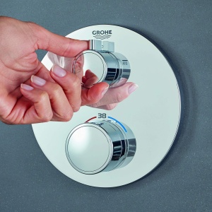 Baterie termostatica pentru cada GROHE Grohtherm, crom, cu protectie la 38C si 43C - Img 4