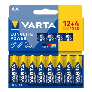 Baterii AA VARTA Longlife Power, 16 bucati, Alkaline, 1.5V, putere de lunga durata - Img 2