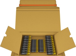 Baterii Alkaline VARTA Power On Demand, 40 bucati (20x AA si 20x AAA), Made in Germany - Img 2