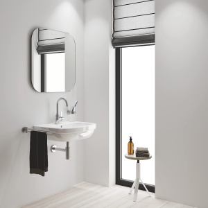 Baterii de baie GROHE Eurosmart Cosmopolitan Baterie de lavoar cu o singura parghie (DN 15, dimensiune L, montare cu o singura gaura) crom, 32830001 - Img 5
