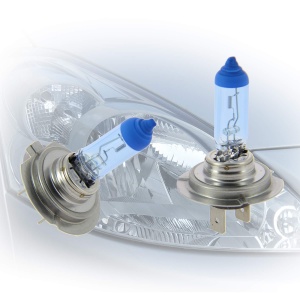 Bec auto halogen Michelin H7 55W 4200K PX26d, lumina albastra tip xenon - Img 3