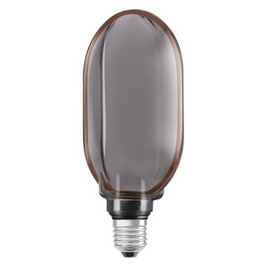 Bec LED decorativ Osram Vintage 1906 Globe 100, 4W, lumina calda, sticla fumurie - Img 5