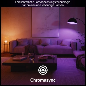 Bec LED inteligent Philips Hue A60, 6W, lumina alba si color, E27, set 2 buc. - Img 5