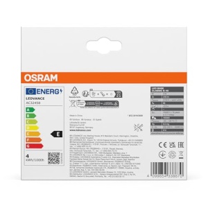 Bec LED Osram BASE B40, 4W, lumina calda 2700K, forma lumanare, E14, set 4 bucati - Img 4