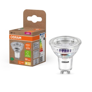 Bec LED reflector Osram PAR16, 4.7 W, 850 lm, lumina calda, GU10