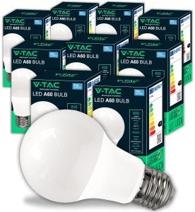 Bec LED V-TAC E27 8,5W 806 Lumen 4000K Alb Neutru