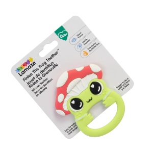 Beisring Lamaze Finlee Broscuta Silicon BPA-Free Jucarie pentru Dentitie si Dezvoltare Sensoriala