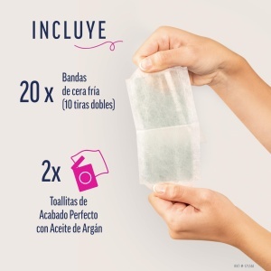 Benzi de ceara pentru epilare corporala, 20 buc, pentru piele sensibila - Img 7