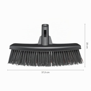 Besen cu maner Fiskars Solid, 38 cm, negru, PowerClean - Img 2