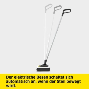 Besen electric KARCHER KB 5, acumulator 30 min, recipient 370 ml, usor - Img 6