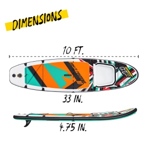 Bestway Hydro-Force SUP Allround Board Set Breeze Panorama 305 x 84 x 12 cm - Img 3