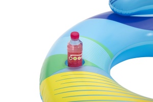 Bestway Schwimmring Swim Bright LED 254x142 cm - Img 8