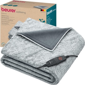 Beurer HD 75 Nordic Grey Heizdecke 180x130 cm Material Recycled 6 Temperaturi