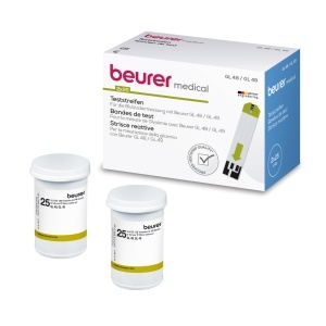 Beurer Teststreifen GL 48 GL 49 50 bucati Codefree Calitate Verificata