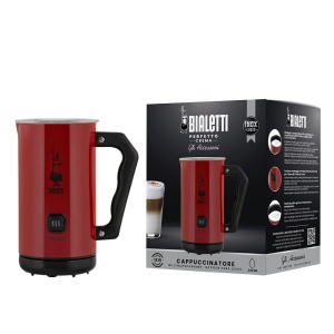 Bialetti Milk Frother Electric Spumator lapte 150 ml Rosu - Img 2