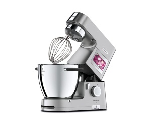 Bici din otel inoxidabil Kenwood KAT71.000SS, accesorii pentru robotele de bucatarie Kenwood, Tel cu balon potrivit pentru toate robotele de bucatarie Chef XL, poate fi spalat in masina de spalat vase, argintiu - Img 2