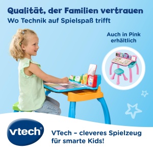 Birou interactiv VTech 6-in-1 cu husa si 5 carti de invatare - Img 6
