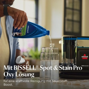 BISSELL SpotClean C5, dispozitiv de curatare a tapiteriei, curatator de covoare cu sistem cu actiune tripla, aspirator usor de spalat, aspirator umed pentru covoare, tapiterie, masina si multe altele, motor puternic de 400 W, 3861N - Img 7