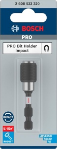 Bitholder Bosch PRO Impact 14 inch, 145 x 65 mm, cu magnet permanent - Img 2