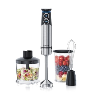 Blender Arendo MIRA 1500W cu 4 lame, 800 ml, accesorii inclusiv