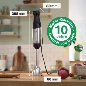 Blender Bosch ErgoMaster MSM6M673, 1000 W, 4 lame din otel inoxidabil, design ergonomic - Img 2