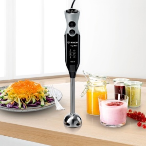 Blender Bosch ErgoMixx MSM67170, 750 W, 12 viteze, negrugri - Img 2