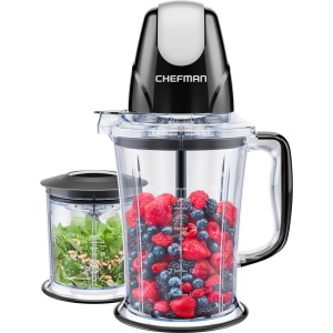 Blender CHEFMAN 2-in-1 Smoothie Maker 400W Pulsfunctie Recipiente mari si mici