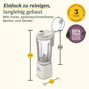 Blender Cuisinart Blast Go, 500 ml, 20000 RPM, USB-C - Img 8